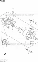 POMPE A EAU pour Suzuki KINGQUAD 750 2012
