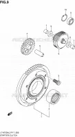 ROUE LIBRE DE DEMARREUR pour Suzuki KINGQUAD 750 2012