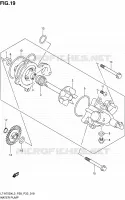 POMPE A EAU pour Suzuki KINGQUAD 750 2013