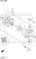 POMPE A EAU pour Suzuki KINGQUAD 750 2016