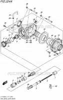 CARDAN   COUPLE CONIQUE (ARRIERE) pour Suzuki KINGQUAD 750 2017