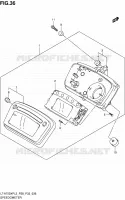 COMPTEUR (LT A750XPL3 P33) pour Suzuki KINGQUAD 750 2013