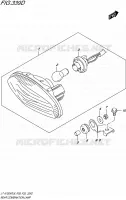 ENSEMBLE FEU ARRIERE (LT A750XPZL6 P33) pour Suzuki KINGQUAD 750 2016