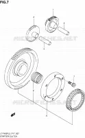 ROUE LIBRE DE DEMARREUR pour Suzuki KINGQUAD 400 2013