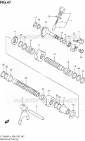 ENSEMBLE DE SELECTION DE VITESSES (2) pour Suzuki KINGQUAD 400 2014