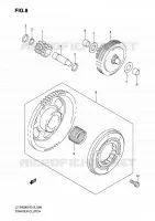 ROUE LIBRE DE DEMARREUR pour Suzuki QUADSPORT 400 2010