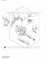 CORPS DE PAPILLON pour Suzuki QUADSPORT 400 2011