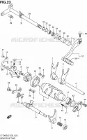 ENSEMBLE SELECTEUR DE VITESSES pour Suzuki QUADSPORT 400 2012