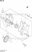 POMPE A EAU pour Suzuki QUADSPORT 400 2012
