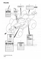 ETIQUETTE (MODEL K9/L0) pour Suzuki QUADSPORT 50 2010
