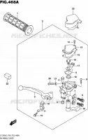 ENSEMBLE LEVIERS   POIGNEES DROIT pour Suzuki QUADSPORT 90 2016