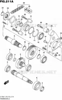 TRANSMISSION (2) pour Suzuki QUADSPORT 90 2017