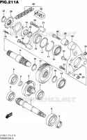 TRANSMISSION (2) pour Suzuki QUADSPORT 90 2017