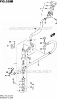 MAITRE CYLINDRE ARRIERE (RM85L7 P28) pour Suzuki RM 85 2017