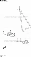 BEQUILLE pour Suzuki RM 85 2017
