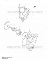 POMPE A EAU pour Suzuki RM-Z 250 2011