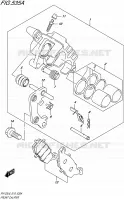 ETRIER DE FREIN AVANT pour Suzuki VAN-VAN 125 2016