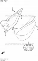 CARENAGES ARRIERE pour Suzuki VAN-VAN 200 2017