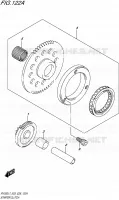ROUE LIBRE DE DEMARREUR pour Suzuki VAN-VAN 200 2017