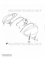 COUVRE RESERVOIR (MODEL L0) pour Suzuki GLADIUS 650 2010
