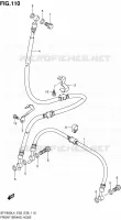 DURITE DE FREIN AVANT (SFV650L4 E28) pour Suzuki GLADIUS 650 2014