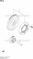 ROUE LIBRE DE DEMARREUR pour Suzuki GLADIUS 650 2014