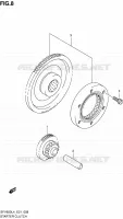 ROUE LIBRE DE DEMARREUR pour Suzuki GLADIUS 650 2016