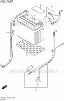 BATTERIE (SFV650AL5 E28) pour Suzuki GLADIUS 650 2015