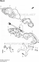 COMPTEUR (SFV650L1 E33) pour Suzuki GLADIUS 650 2011