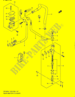 MAITRE CYLINDRE ARRIERE (SFV650AL1 E33) pour Suzuki GLADIUS 650 2011