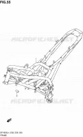 CADRE (SFV650L4 E33) pour Suzuki GLADIUS 650 2014