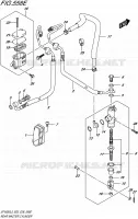 MAITRE CYLINDRE ARRIERE (SFV650AL5 E33) pour Suzuki GLADIUS 650 2015