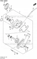 POMPE A EAU pour Suzuki GLADIUS 650 2015