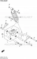 BIELLETTE D'AMORTISSEUR pour Suzuki SV 650 2017