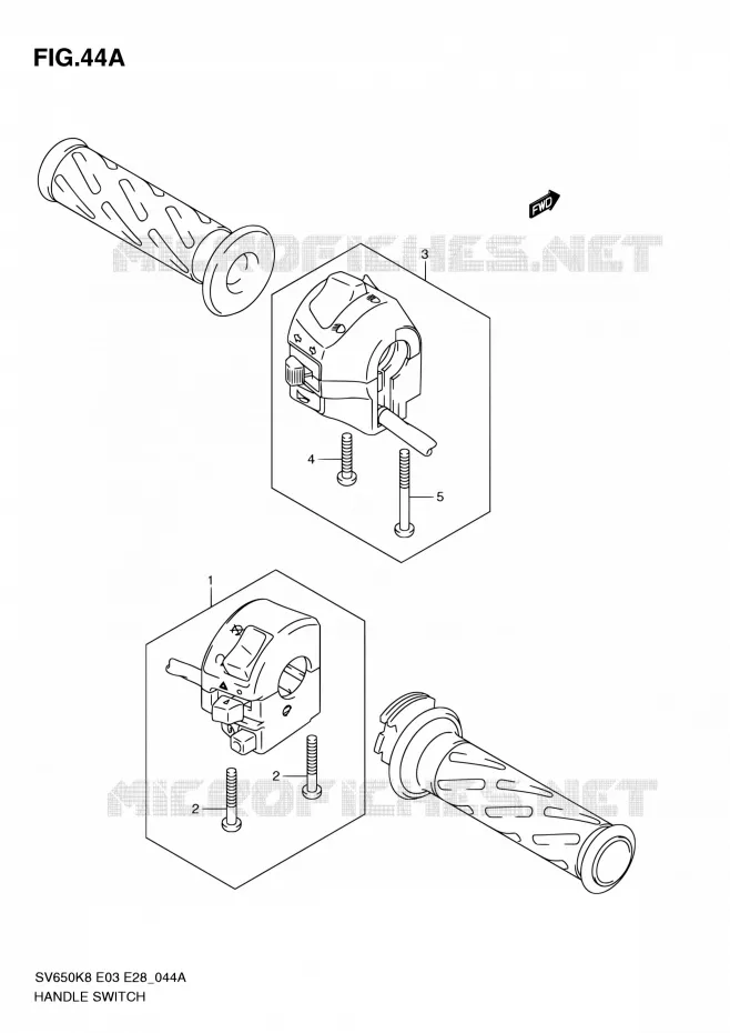 COMMODOS (SV650SL0/SAL0) Suzuki MOTO 650 SV-S 2010  SV650SA L0 (E03,E28,E33)