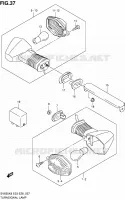 CLIGNOTANTS (SV650SK8/SAK8) pour Suzuki SV-S 650 2010