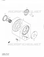 ROUE LIBRE DE DEMARREUR pour Suzuki TU 250 2011