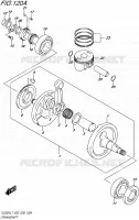 VILEBREQUIN pour Suzuki TU 250 2017