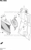 RADIATEUR pour Suzuki BURGMAN 125 2015
