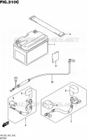 BATTERIE (UH125L6 P19) pour Suzuki BURGMAN 125 2016
