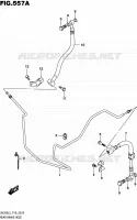 DURITE DE FREIN ARRIERE (UH200L5 P04) pour Suzuki BURGMAN 200 2005