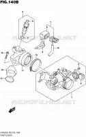 CORPS DE PAPILLON (UH200AL6 P33) pour Suzuki BURGMAN 200 2016