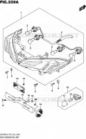 ENSEMBLE FEU ARRIERE (UH200AL6 P28) pour Suzuki BURGMAN 200 2016