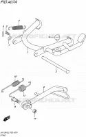 BEQUILLE pour Suzuki ADDRESS 110 2015