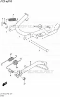 BEQUILLE pour Suzuki ADDRESS 110 2015