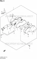 FILTRE A AIR pour Suzuki UZ 50 2013