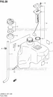RESERVOIR D'ESSENCE pour Suzuki UZ 50 2013