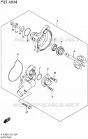 POMPE A EAU pour Suzuki BOULEVARD 1500 2016