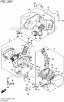 FILTRE A AIR (VL1500BL7 E03) pour Suzuki BOULEVARD 1500 2017