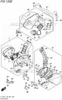 FILTRE A AIR (VL1500TL7 E03) pour Suzuki BOULEVARD 1500 2017